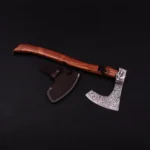 Handmade Damascus Steel Axe