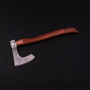 Handmade Damascus Steel Axe - Image 4