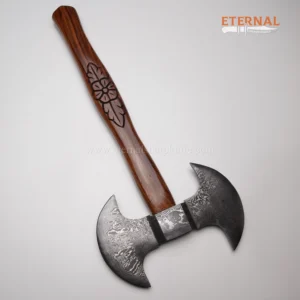 Damascus Steel Double Edge Axe - Image 8