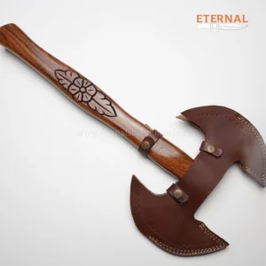 Damascus Steel Double Edge Axe - Image 6