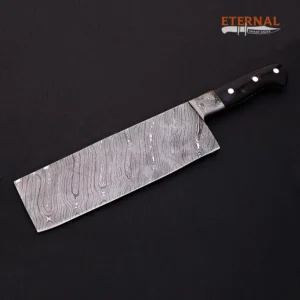 Damascus Cleaver Knife - Image 3