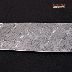 Damascus Cleaver Knife - Image 6