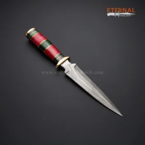 Boot Damascus Dagger Knife